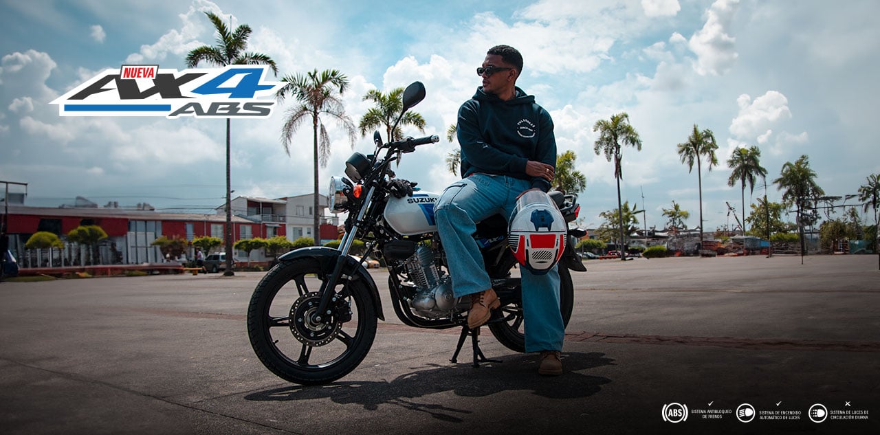Motocicleta AX4 ABS