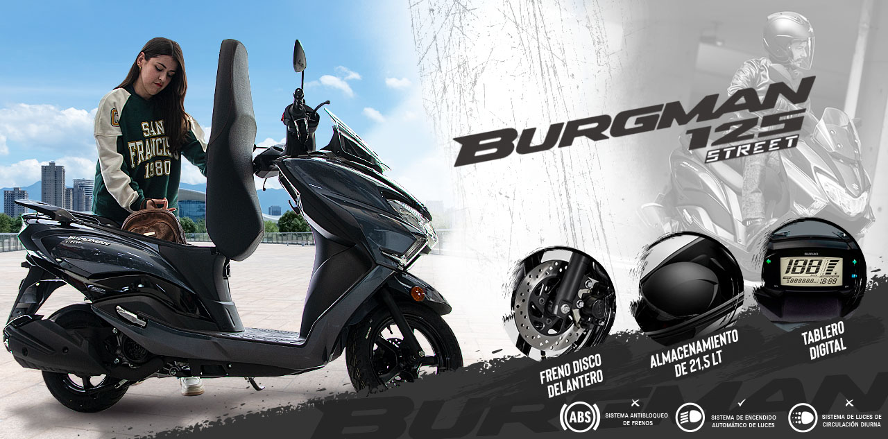 Banner atributos BURGMAN